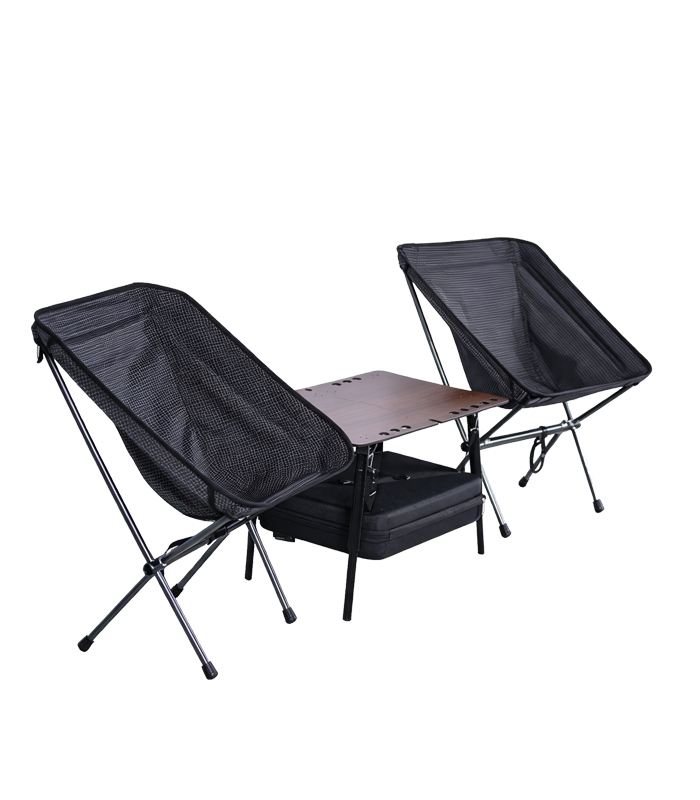 Folding Chair with Table view 3